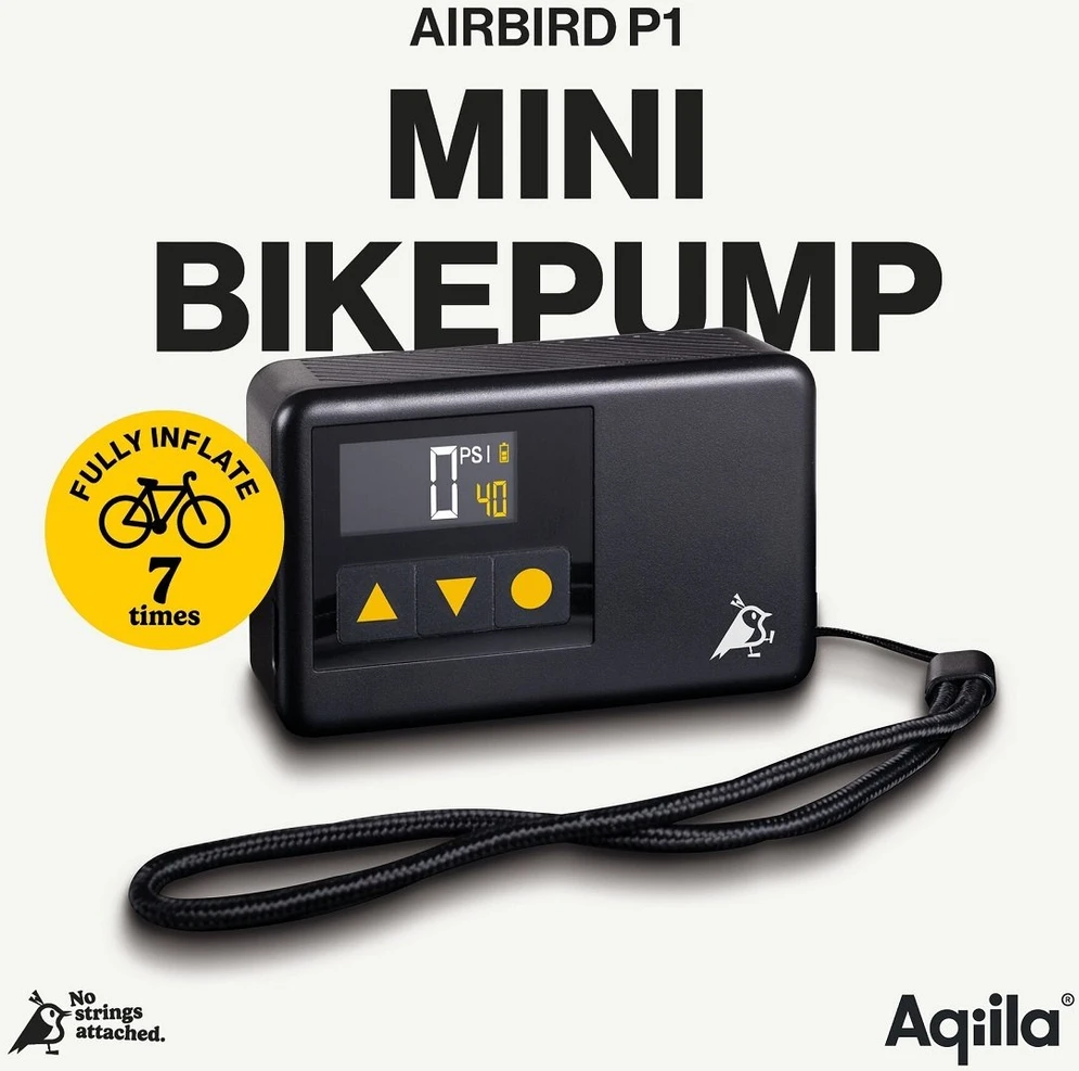 Aqiila – „Airbird P1“ – mini dviračio pompa