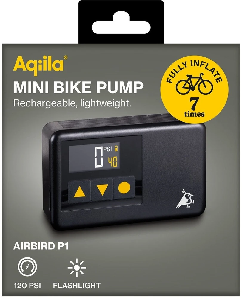 Aqiila – „Airbird P1“ – mini dviračio pompa