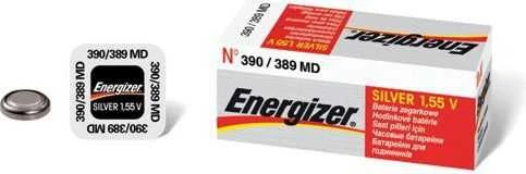 Baterija - Energizer 389 390 Sidabro Oksidas 1.55V 3.0mm x 11.6mm