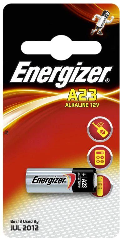 ENERGIZER ALKALINE A23 MN21 12V 1PK