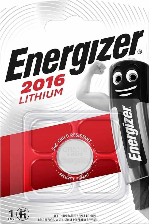 ENERGIZER CR2016 ličio baterijos, 2 vnt.