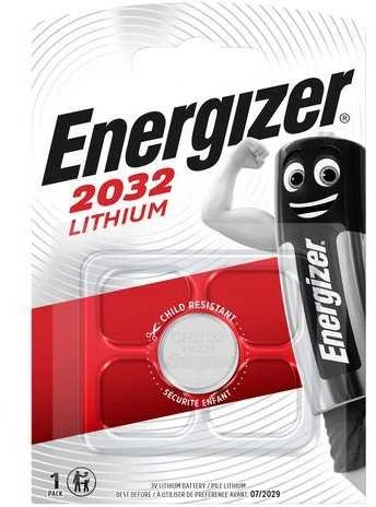 Energizer CR2032 ličio baterija originalioje pakuotėje