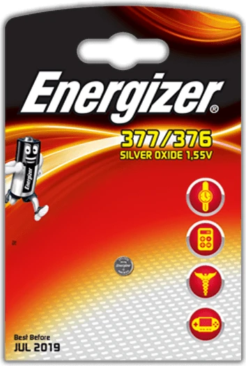 ENERGIZER Sidabrinis OXIDE 377/376 MBL1