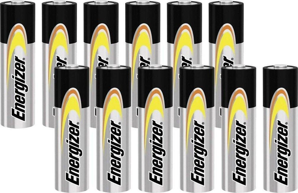 Energizer AA šarminės baterijos, 12 vnt. pakuotė