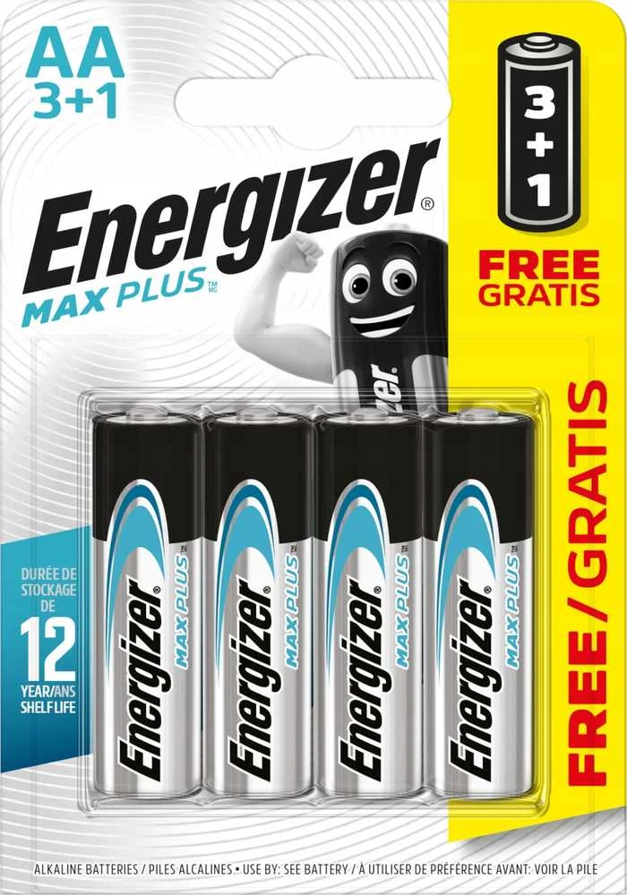 Energizer Energizer LR6/4 Max Plus AA 3+1 zdarma
