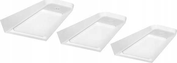 Orno DIKI rinkinys 3 LED lempos po spintele, 3x2W, 4000K, su bekontakčiu jungikliu, balta