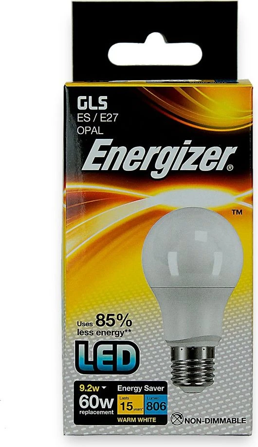 ENERGIZER LEMPUTĖ 7,3W / 60W E27 806LM ŠILTA ŠVIESA