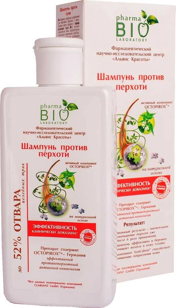 Energy Of Vitamins VITAMINŲ ENERGIJA Bio Pharma Laboratory Bio* Šampūnas nuo pleiskanų su varnalėšų ekstraktu 200 ml