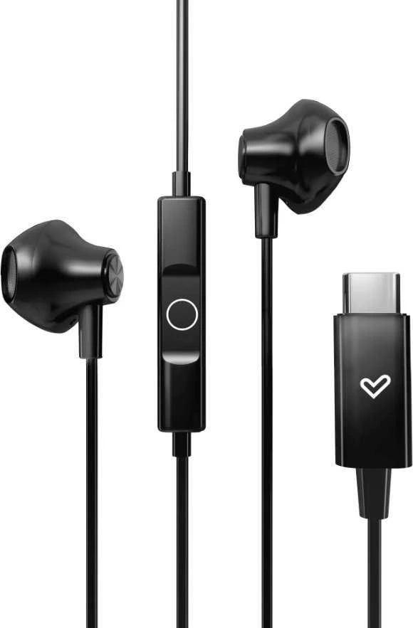 Ausinės Energy Sistem su laidu Earphones | EasyPods Type C | Su mikrofonu | USB-C | Space