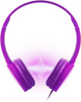 Store24 Jack „Energy Sistem“ vynuogių spalvos ausinės su 105 dB mikrofonu ir vienu 3,5 mm lizdu