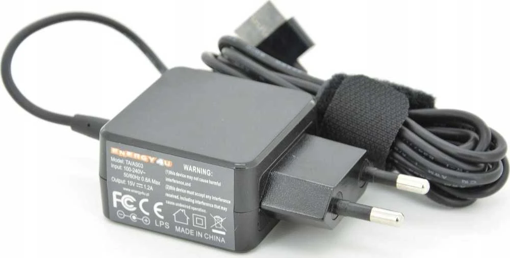 Energy4U Nešiojamojo kompiuterio maitinimo šaltinis TA/AS03 15V / 1.2A (36 kontaktų) 18W, maitinimas Asus TF502T, TF600T, TF810C
