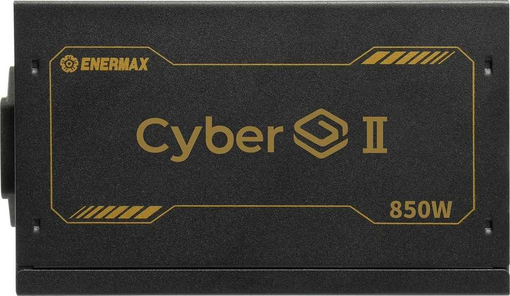 850W „Enermax“ maitinimo šaltinis 850W „CyberG II 80+ Gold“ Juodas be modifikacijų