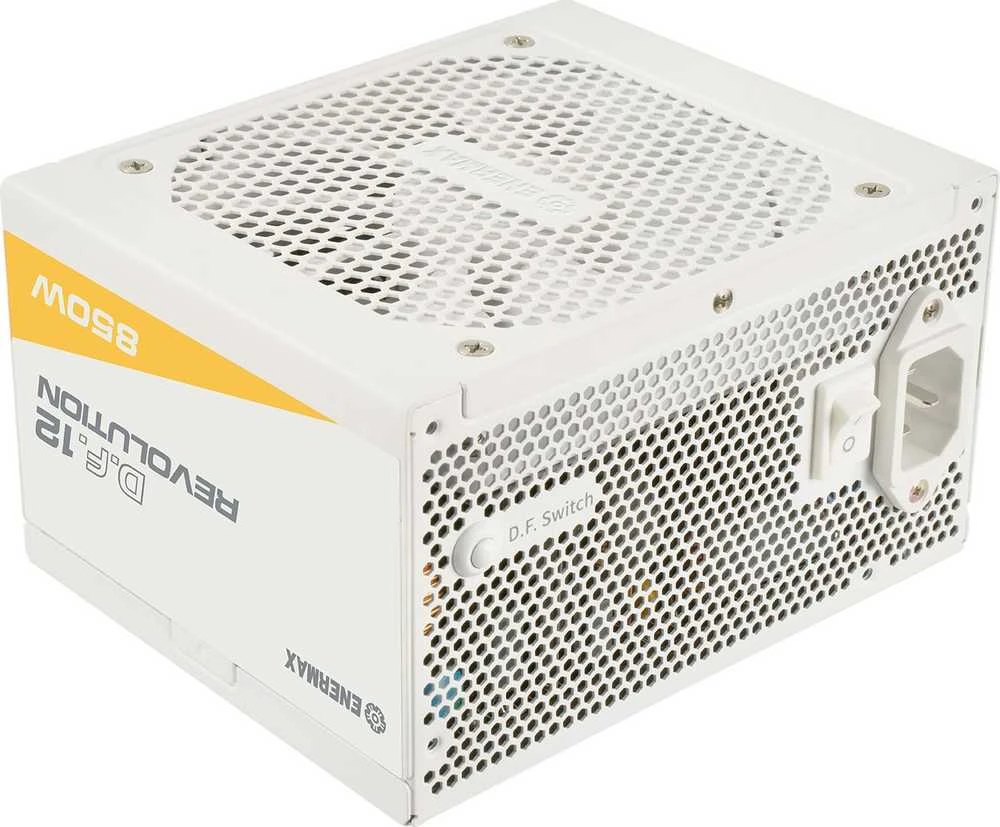 850W Enermax Revolution D.F.12 ETV850G-W 80+ Gold Kabelmanagement ATX 3.1 baltas