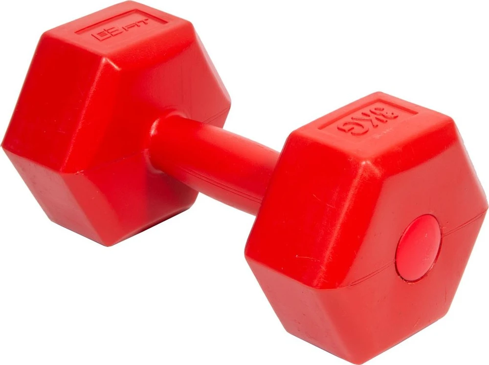 Enero Hantelių rinkinys EB Fit, 2x3kg, raudonas