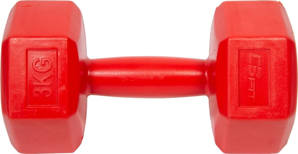 Enero Hantelių rinkinys EB Fit, 2x3kg, raudonas