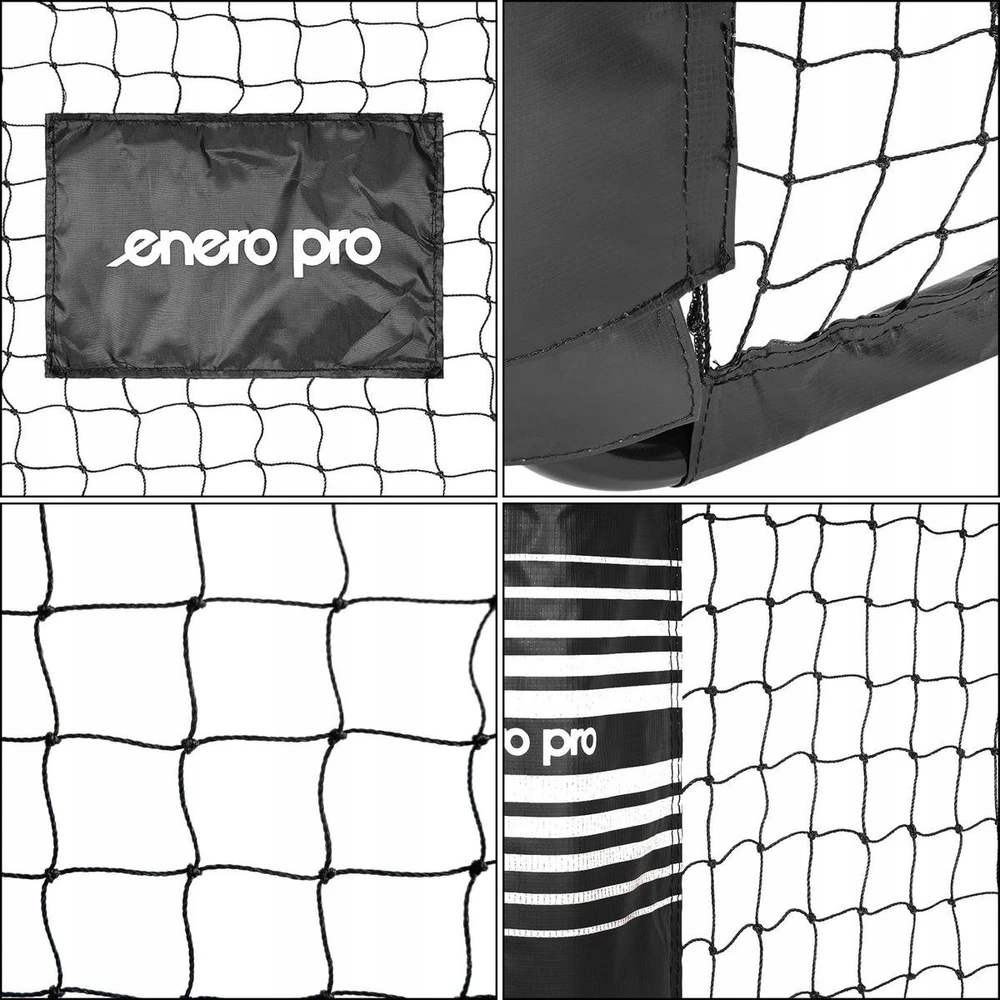 Futbolo vartai su tinklu 180x120 cm Enero Pro
