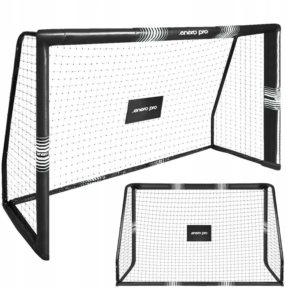 Futbolo vartai su tinklu 180x120 cm Enero Pro