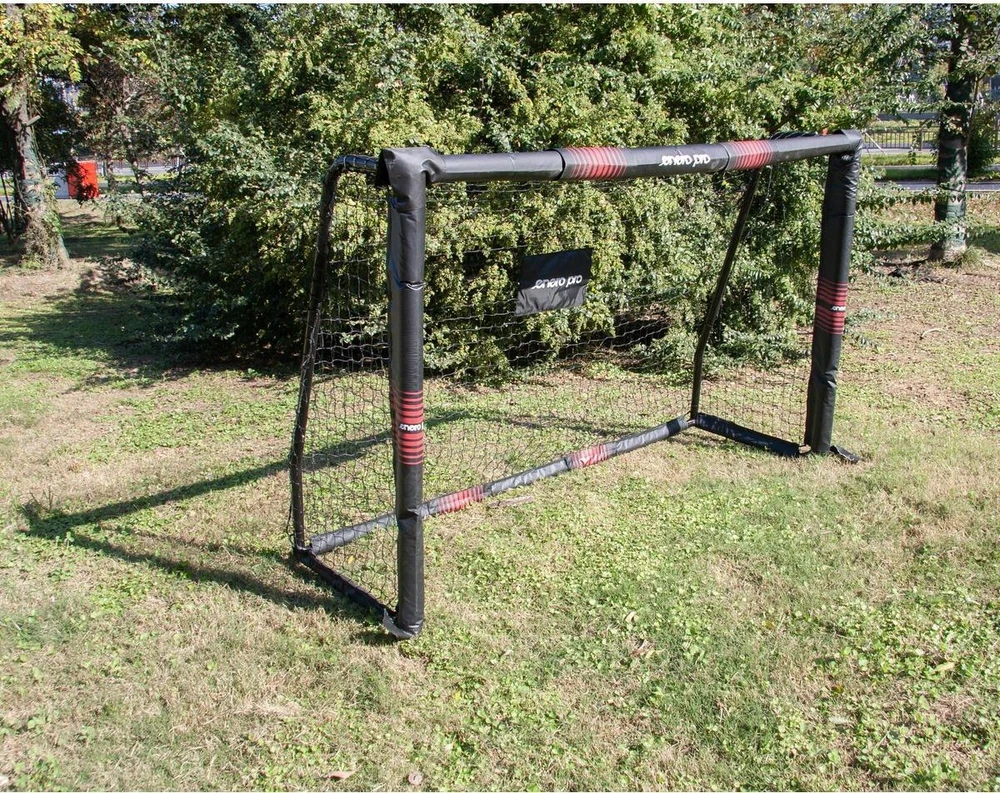 Enero Pro Futbolo vartai su tinklu 180x120x60 cm
