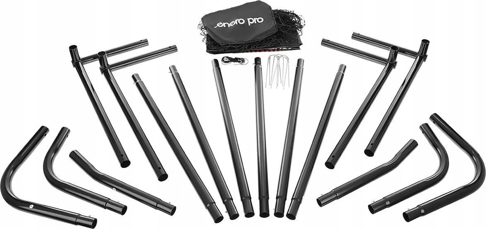 FUTBOLO VARTAS SU TINKLU 240x160x85cm + ENERO PRO BALL