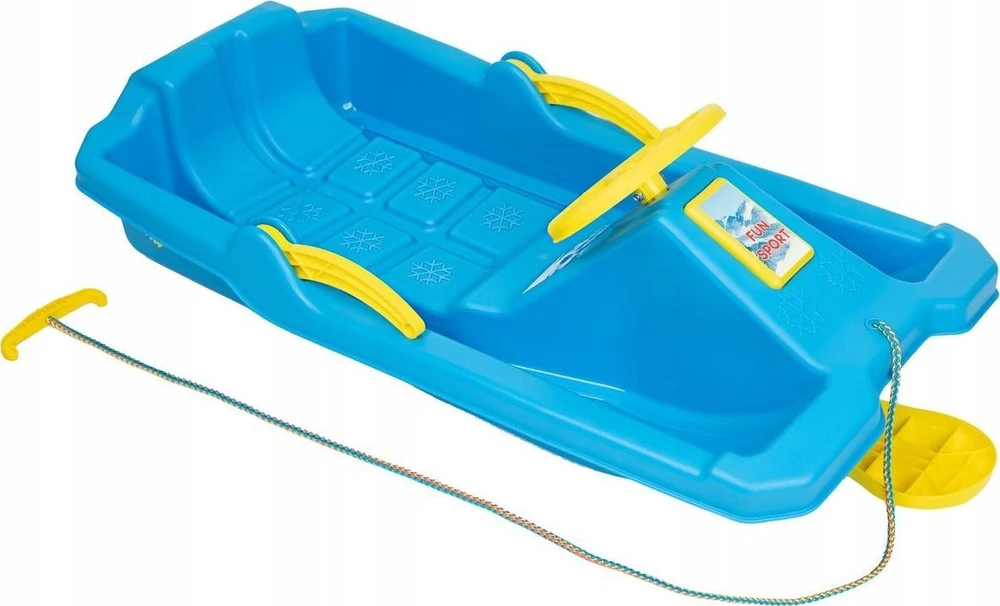 Enero PLASTIKINĖS ROGĖS SU STABDŽIAIS IR VAIRALAZDE ADAŚ 84x43x25CM MĖLYNOS