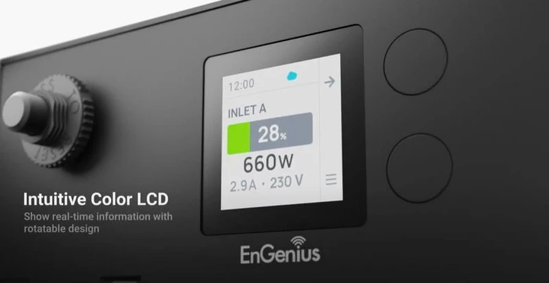 EnGenius 451 cb 451 cb stovo maitinimo juosta 19 1U 6x C13 Tvarkoma debesis