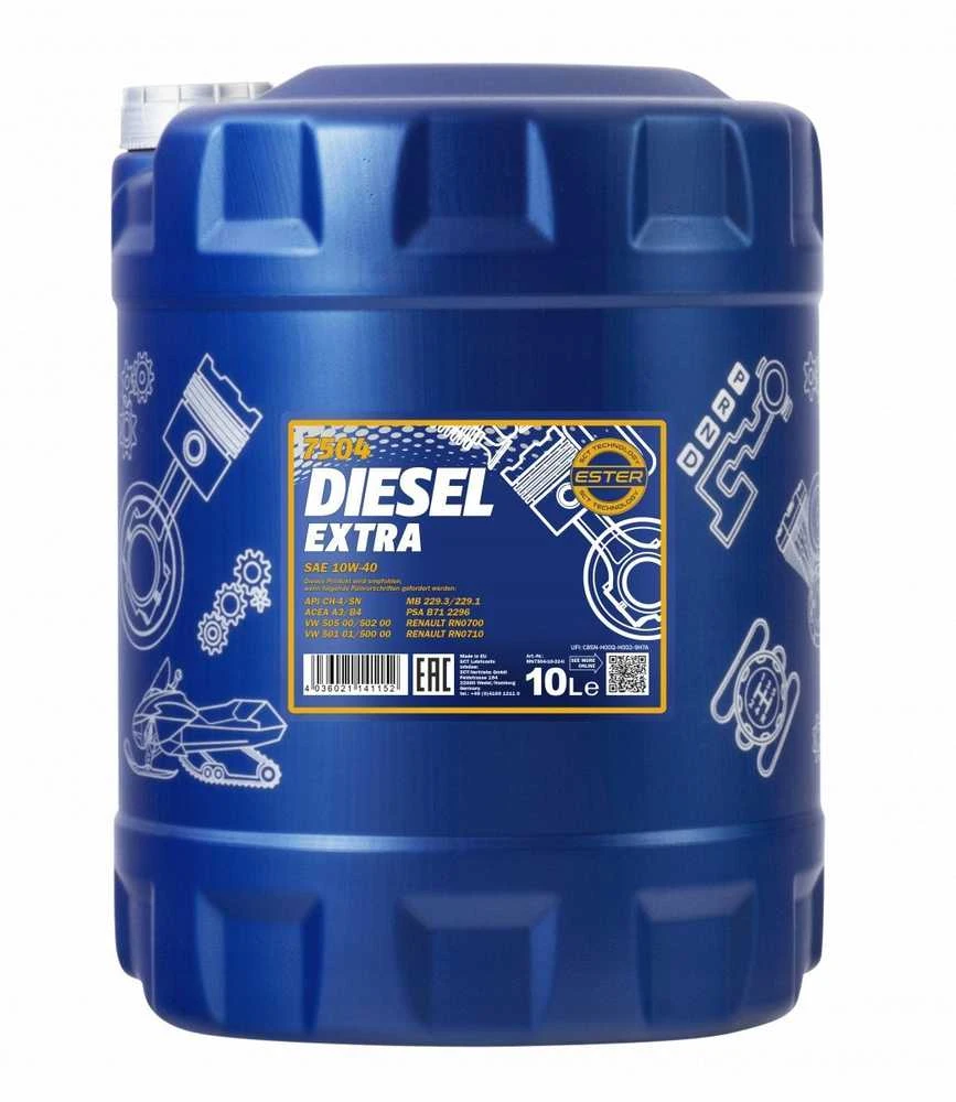 VARIKLIŲ TEPALAS „MANNOL DIESEL EXTRA 10W40“