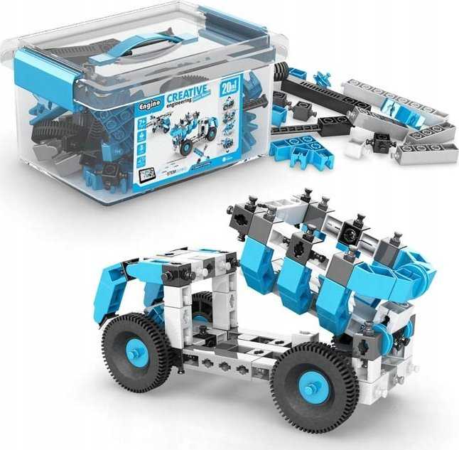 Engino CREATIVE ENGINEERING „Maker Master“ 20 modelių konstravimo rinkinys