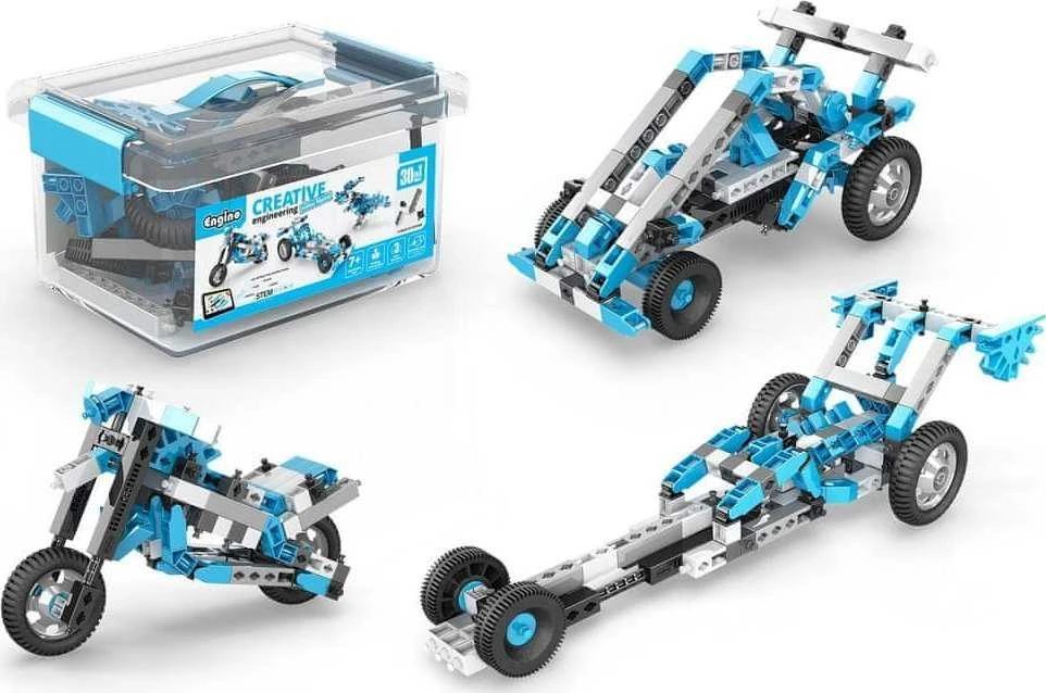Engino CREATIVE ENGINEERING „Maker Master“ 30 modelių konstravimo rinkinys