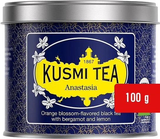 Kusmi Tea Anastasia juodos arbatos skardinė 100 g