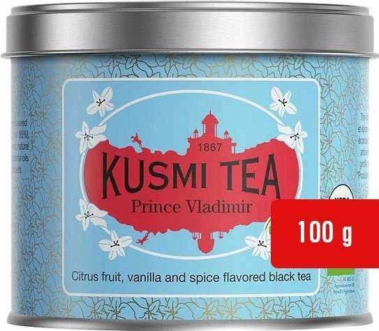 Kusmi Tea Prince Vladimir melsva metalinė pakuotė