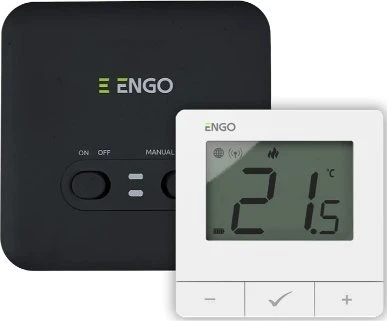 Engo Controls Engo E20i belaidis Wifi termostatas 16A, baltas