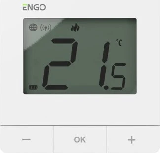 Engo Controls Engo E20i belaidis Wifi termostatas 16A, baltas