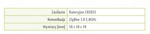 Išmanusis mygtukas PRZYCISK ENGO 3F ZIGBEE