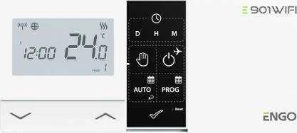 Engo Controls ENGO E901RF WiFi belaidis programuojamas termoreguliatorius