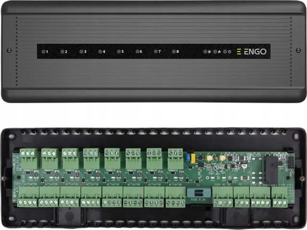 Engo Controls Engo E901 programuojamas belaidis 16A termostatas