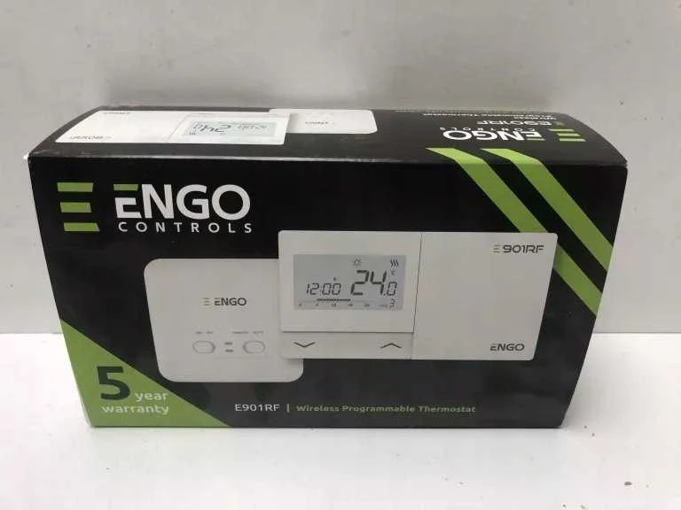 Engo Controls Engo E901 programuojamas belaidis 16A termostatas