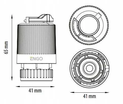 Engo Controls ENGO E28NC-230 termoelektrinė pavara 230V