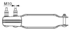Ensto Atraminis laikiklis 4x(35-50)mm2 SO274S