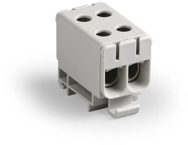 Ensto Gnybtas KE66 2,5-50 mm² pilkas dvigubas Cu/Al
