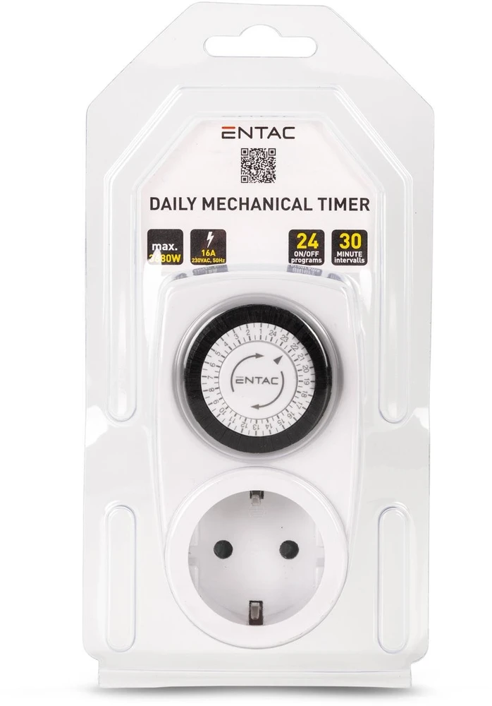 ENTAC Entac EMT24-1E maitinimo kištukų adapteris Baltas, Juodas