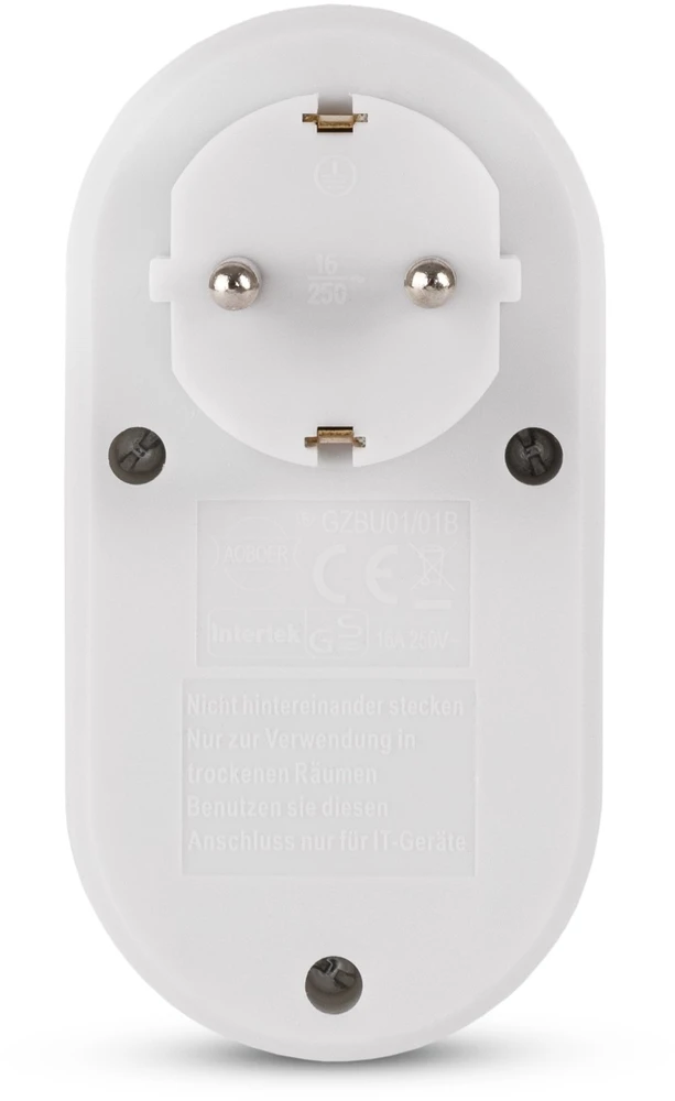ENTAC Entac EPAG-1EE-2USB-W maitinimo kištukų adapteris F tipo Baltas