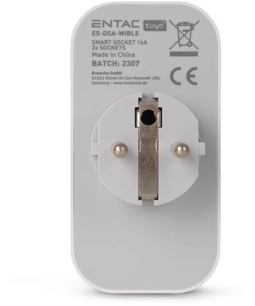 ENTAC Entac ES-DSA-WIBLE maitinimo kištukų adapteris Baltas