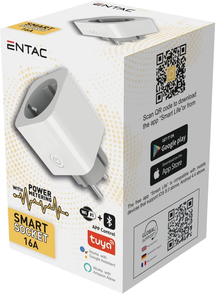 ENTAC Entac ES-SSAPM-WIBLE maitinimo kištukų adapteris Baltas
