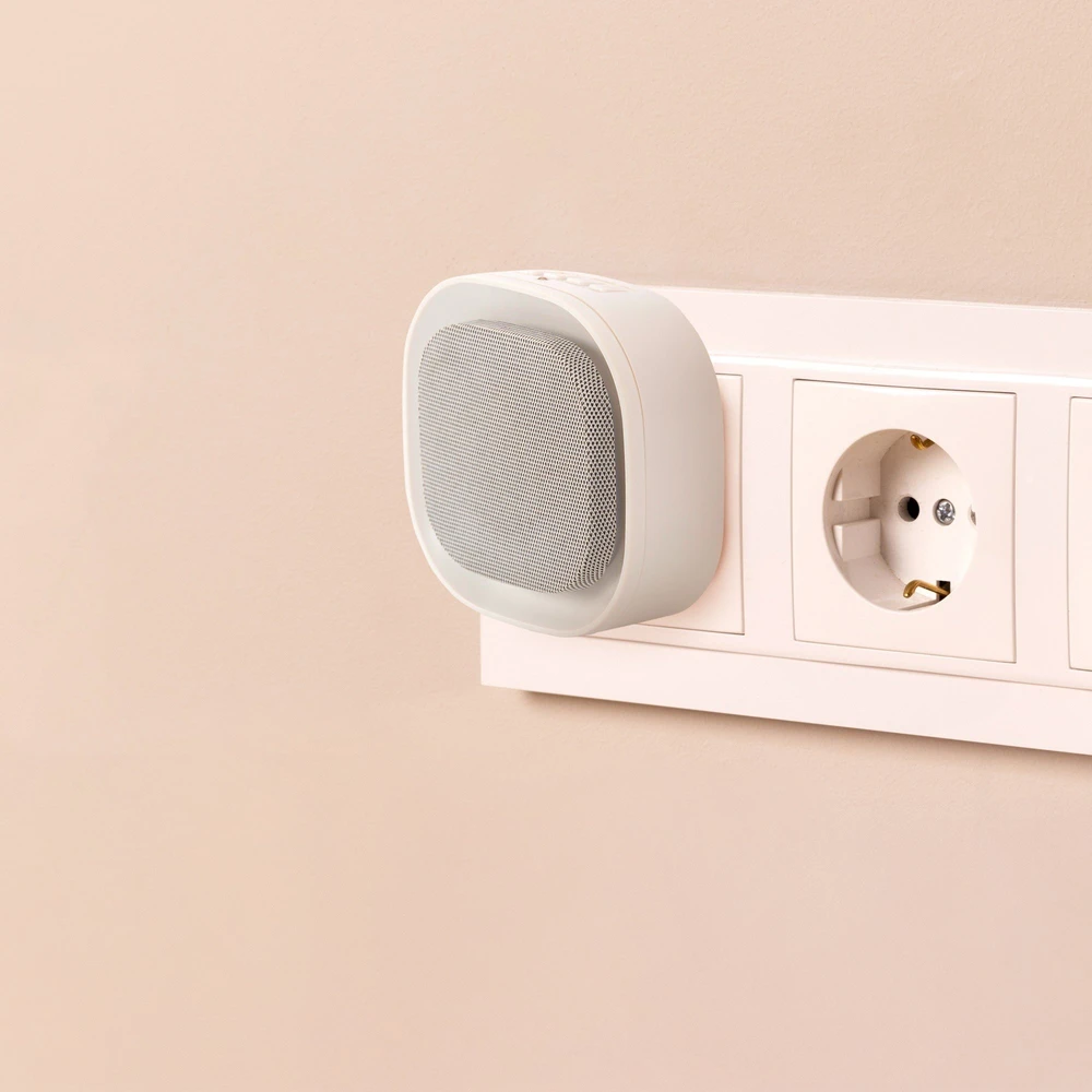 ENTAC Entac Dzwonek AC Plug-in su naktine lempute IP44 - siųstuvas 1xCR2032