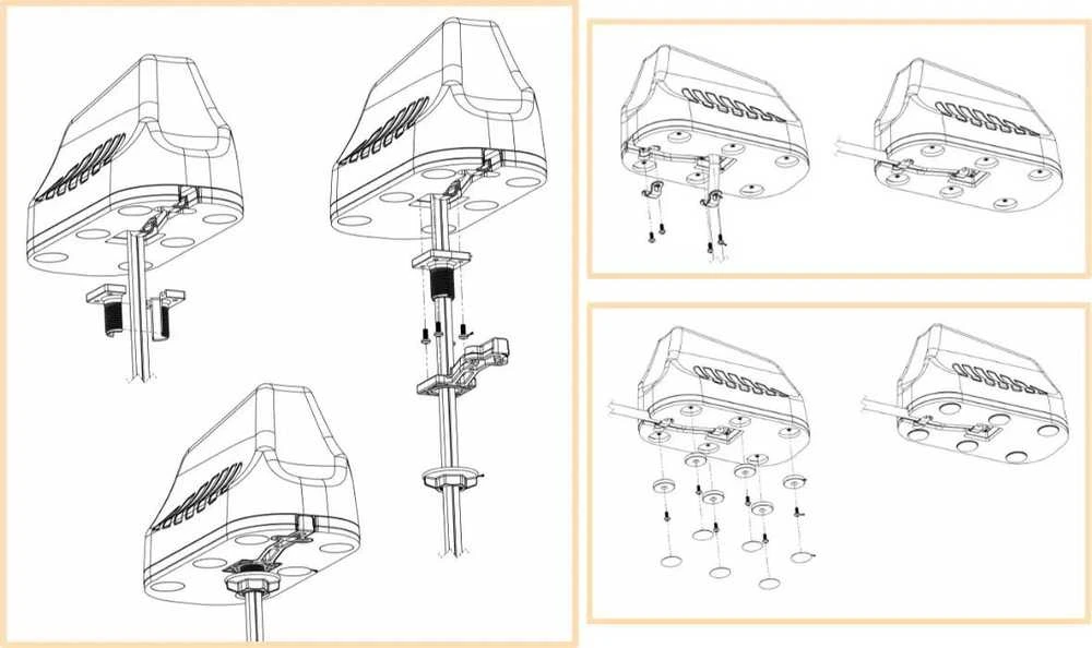 EntenA Poynting Automobilio antenA 2in1 Poynting MIMO- 3-12 LTE