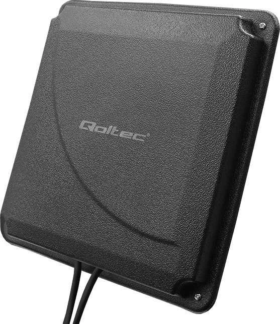 Ryšio stiprintuvas Qoltec Antenna 4G LTE DUAL MIMO booster | 35 dBi | 50W | 2x SMA male