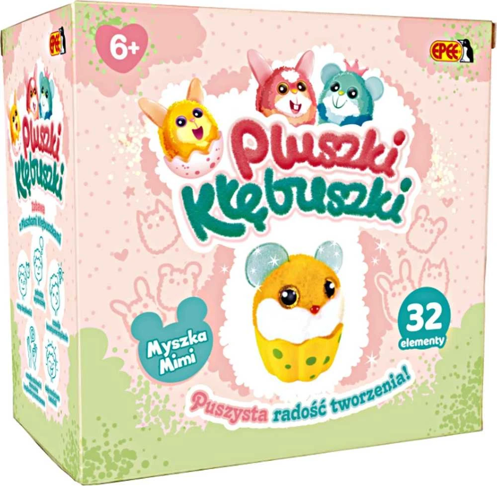 Epee Kūrybinis Glober rinkinys Geltonos ir baltos spalvos Mimi Mouse 32 elementų rinkinys