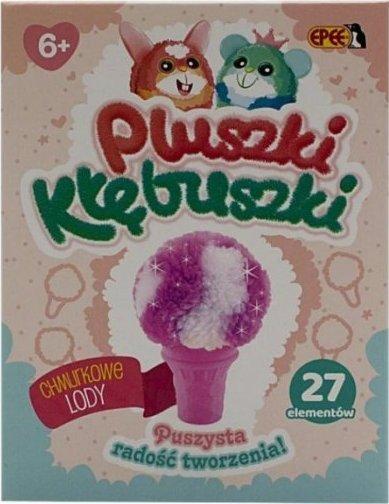 Pliušinių kamuoliukų rinkinys 27 vnt. Epee Cloud ledai