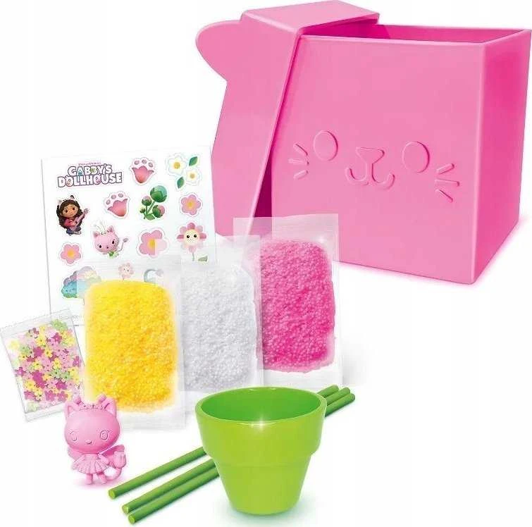 Epee Gabby's Dollhouse Lipdymo masė - katės dėžutė su staigmena, rožinė