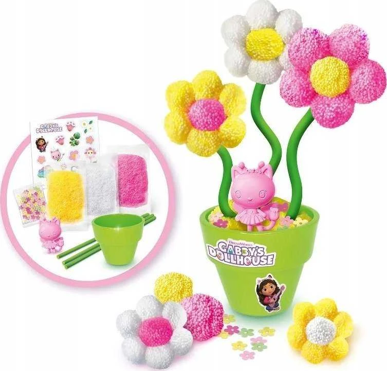 Epee Gabby's Dollhouse Lipdymo masė - katės dėžutė su staigmena, rožinė